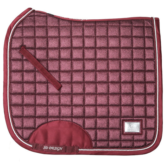 SD® HOLLYWOOD GLAMOROUS Zadeldek - Raspberry Shimmer - Horse Musthaves