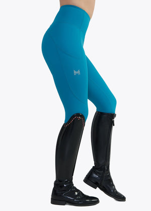 Maximilian Sculpt Riding Leggings - Hawaii Blue - Horse Musthaves