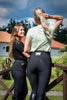 Equito Leggings - Black Silver