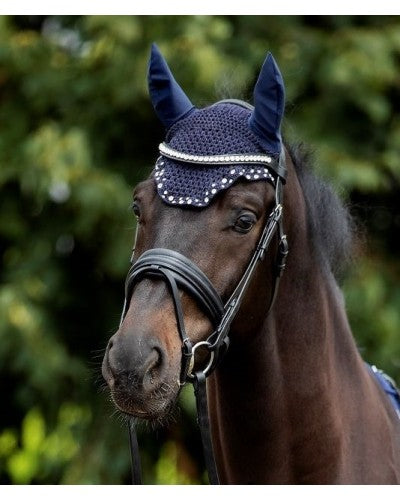 HB Oornetje met Swarovski - Navy