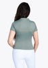 Maximilian Short Sleeve Base Layer - Dusty Green - Horse Musthaves