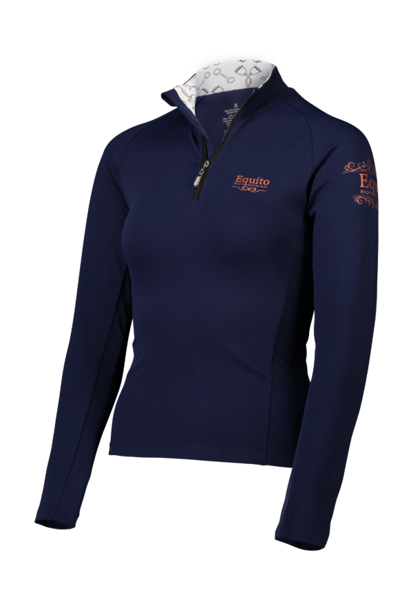 Equito Base Layer - Navy Rose Gold