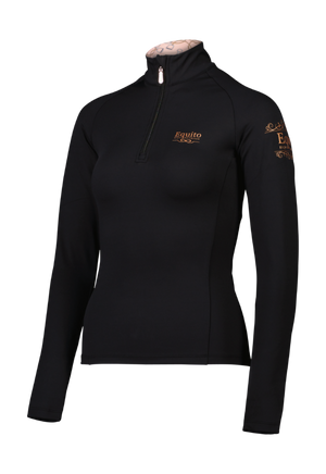 Equito Base Layer - Black Rose Gold