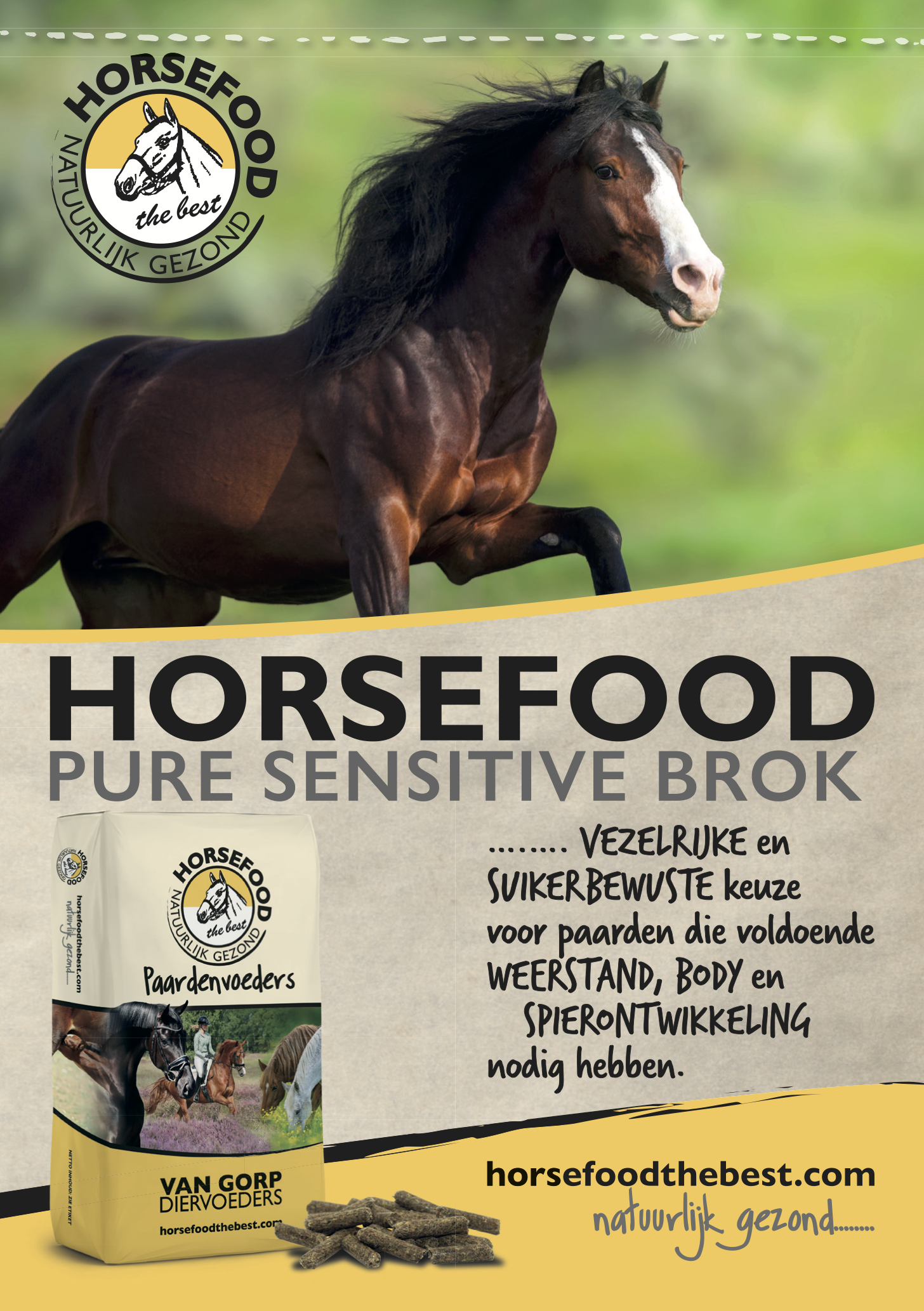 Horsefood Pure Sensitive Brok