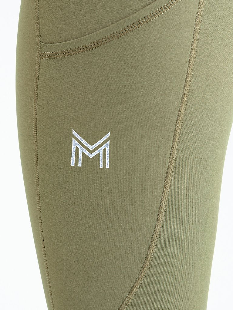 Maximilian Sculpt Riding Leggings - Olive - Horse Musthaves