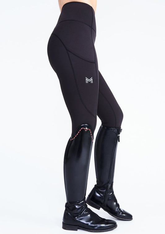 Maximilian Sculpt Riding Leggings - Black - Horse Musthaves