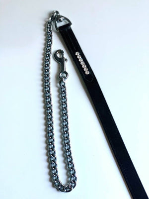 Crystal Crown Leadrope - Silver - Horse Musthaves