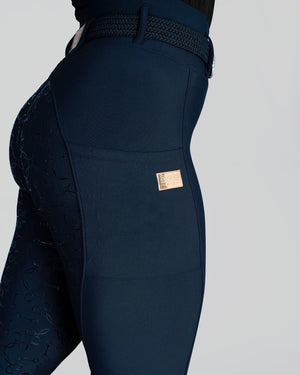 Equito Leggings - Navy Rose Gold