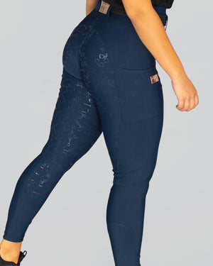 Equito Leggings - Navy Rose Gold
