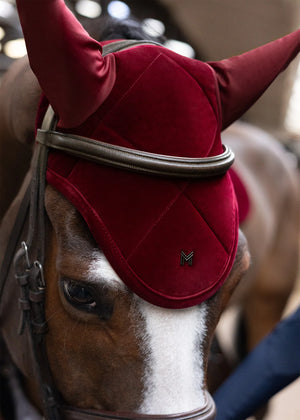 Maximilian Velvet Oornetje (Ruby)