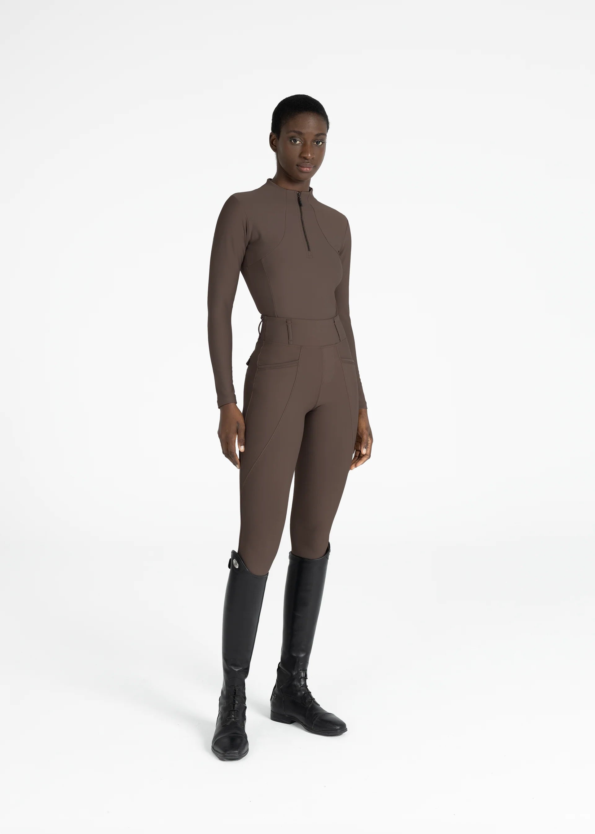 Maximilian Pro Rijleggings - Mocha