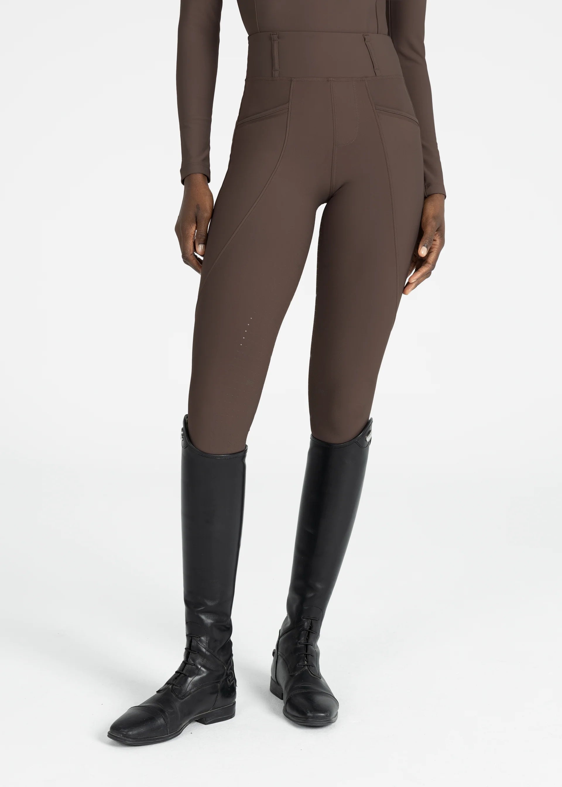 Maximilian Pro Rijleggings - Mocha