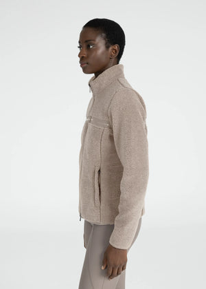 Maximilian Ciare Teddy Jacket (Sand)