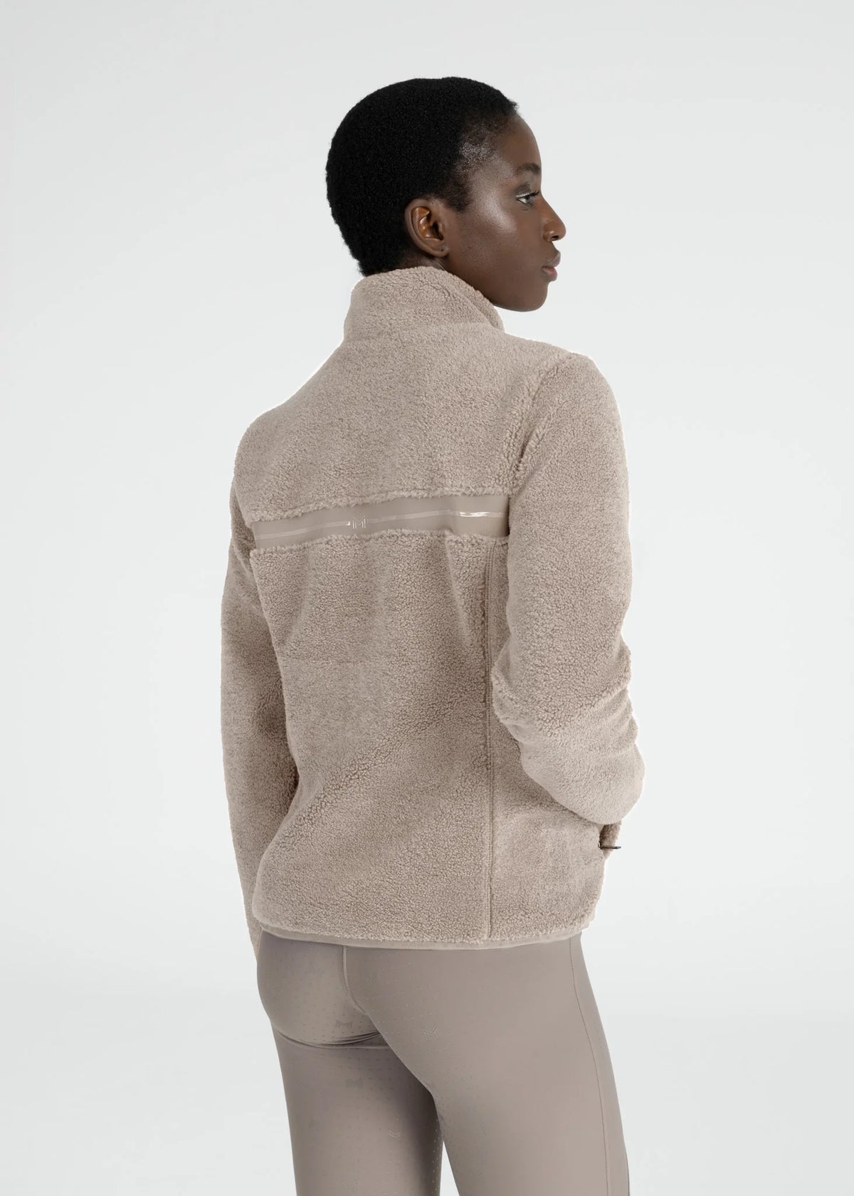 Maximilian Ciare Teddy Jacket (Sand)