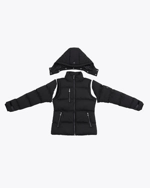 Maximilian 2-in-1 Puffer Jacket - Black - Horse Musthaves