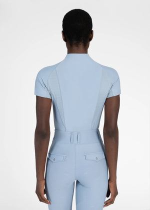 Maximilian Frame Short Sleeve Base Layer (Aqua)