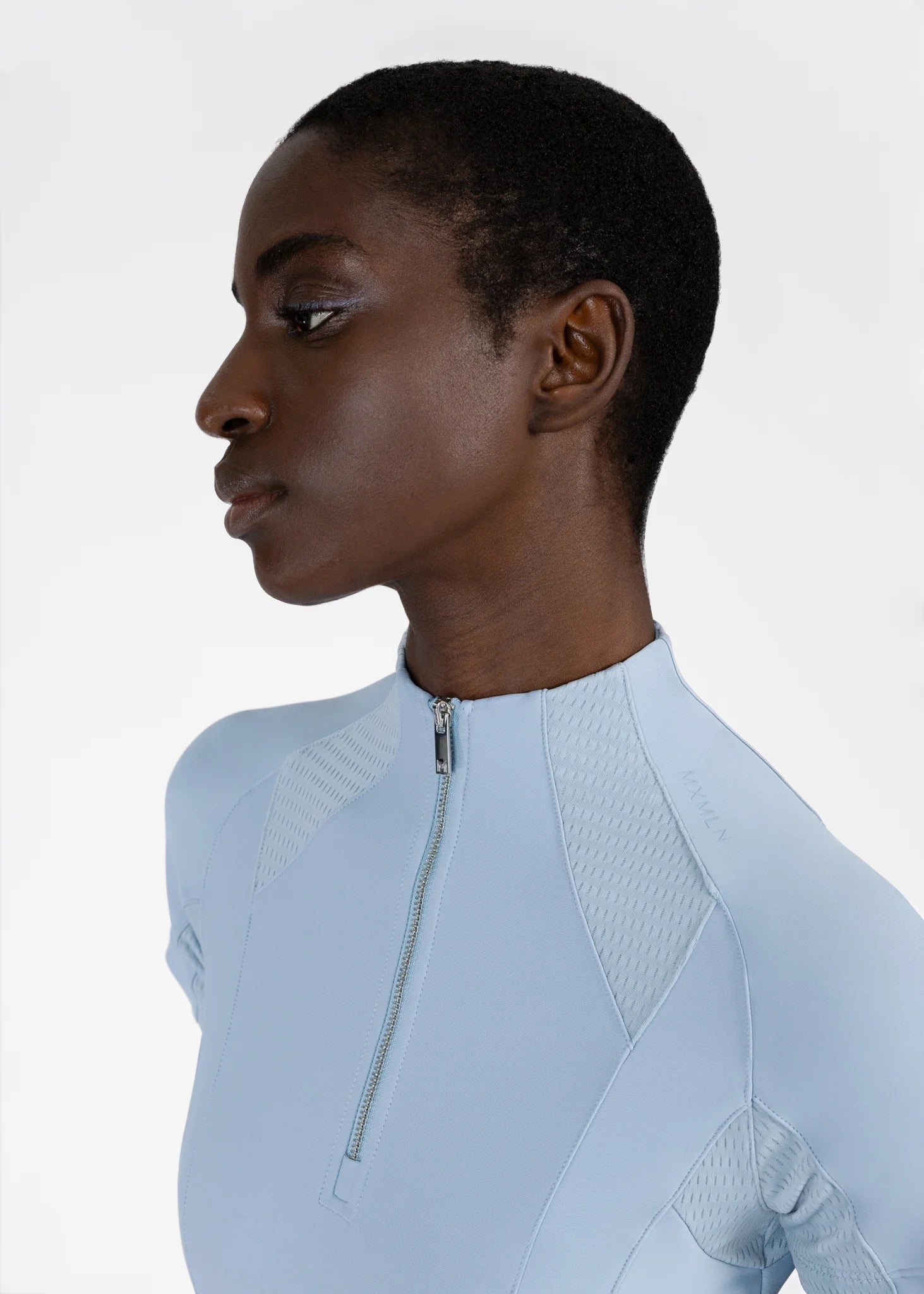 Maximilian Frame Short Sleeve Base Layer (Aqua)