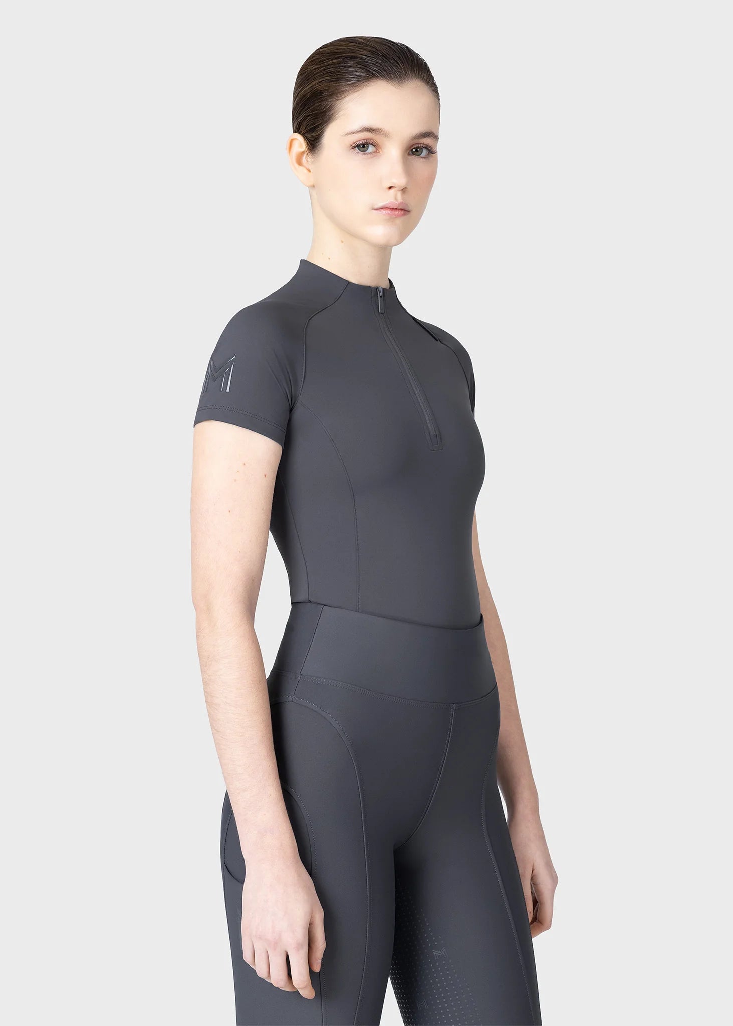 Maximilian Origin Short Sleeve Base Layer (Graphite)