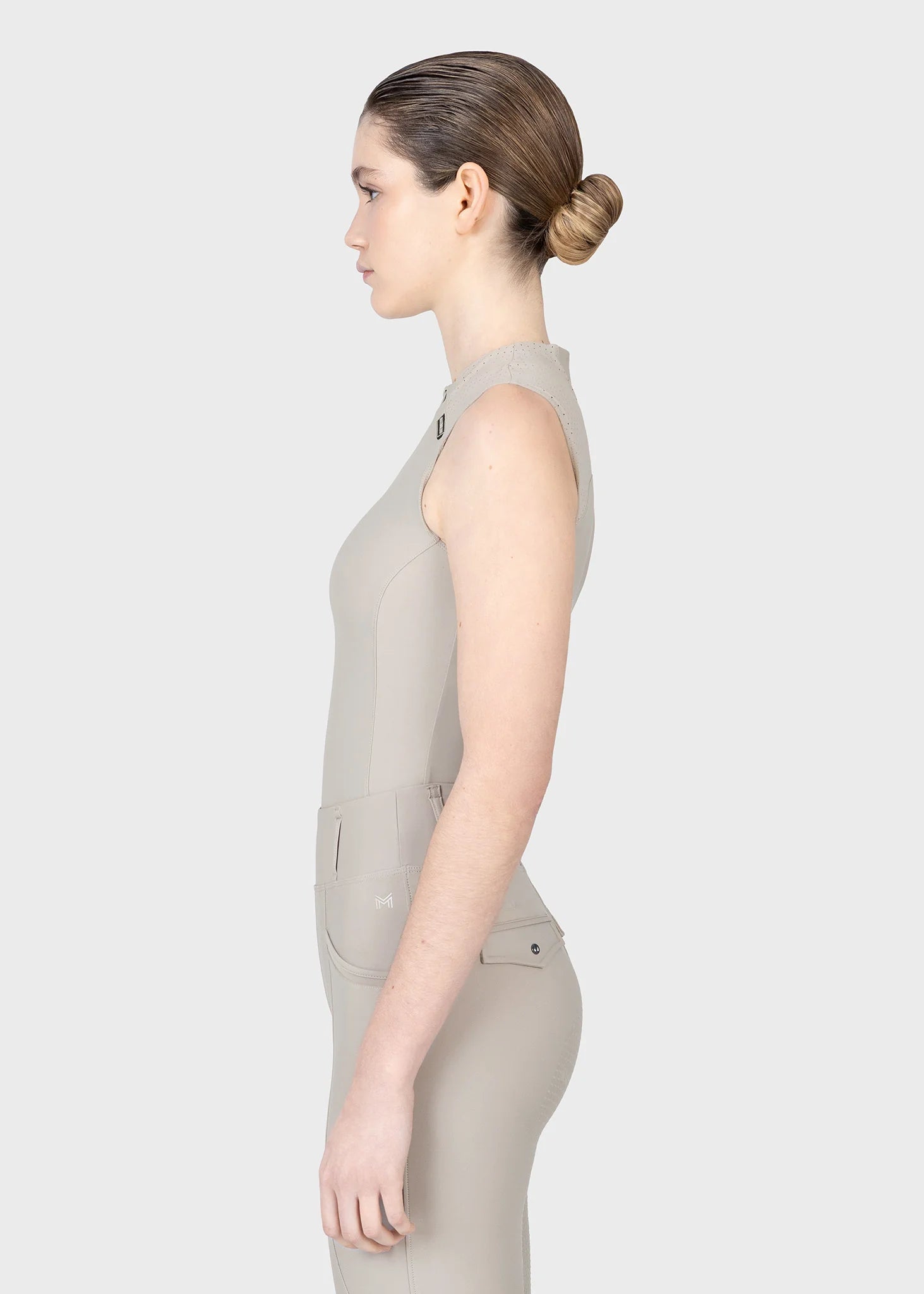 Maximilian Origin Sleeveless Base Layer (Soft Taupe)