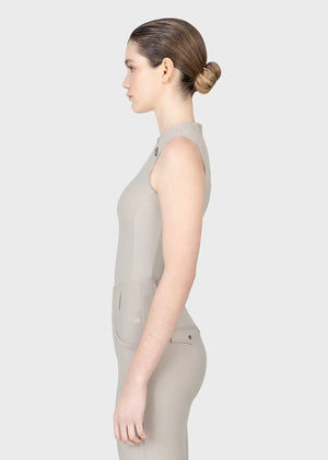 Maximilian Origin Sleeveless Base Layer (Soft Taupe)