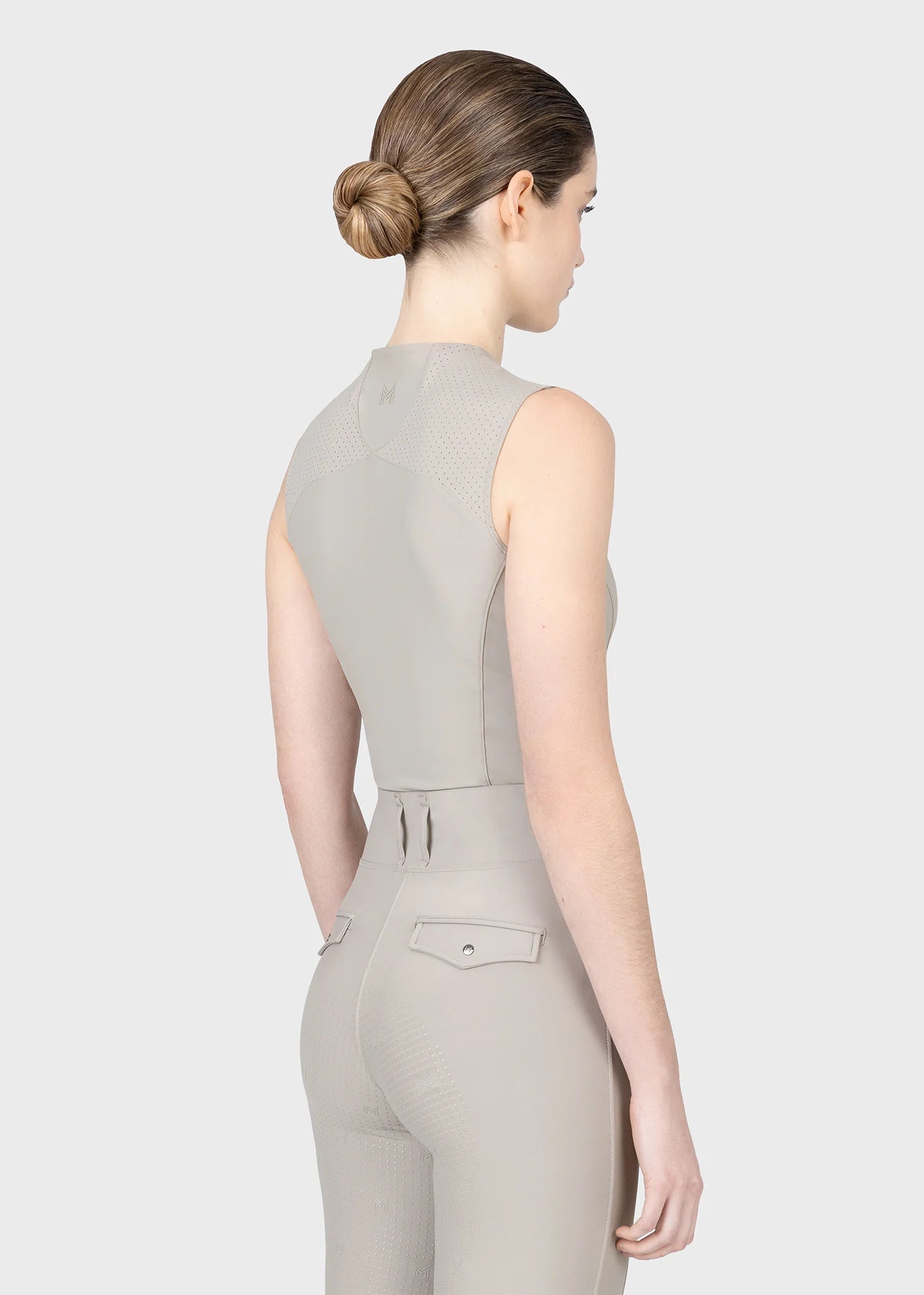 Maximilian Origin Sleeveless Base Layer (Soft Taupe)