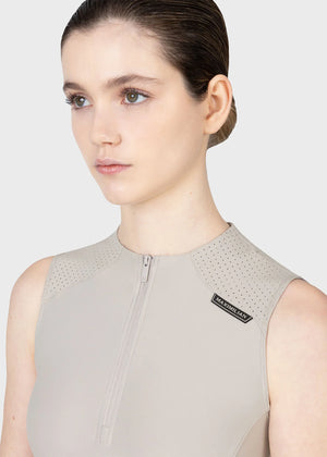 Maximilian Origin Sleeveless Base Layer (Soft Taupe)