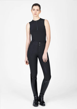 Maximilian Origin Sleeveless Base Layer (Zwart)