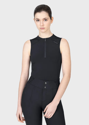 Maximilian Origin Sleeveless Base Layer (Zwart)