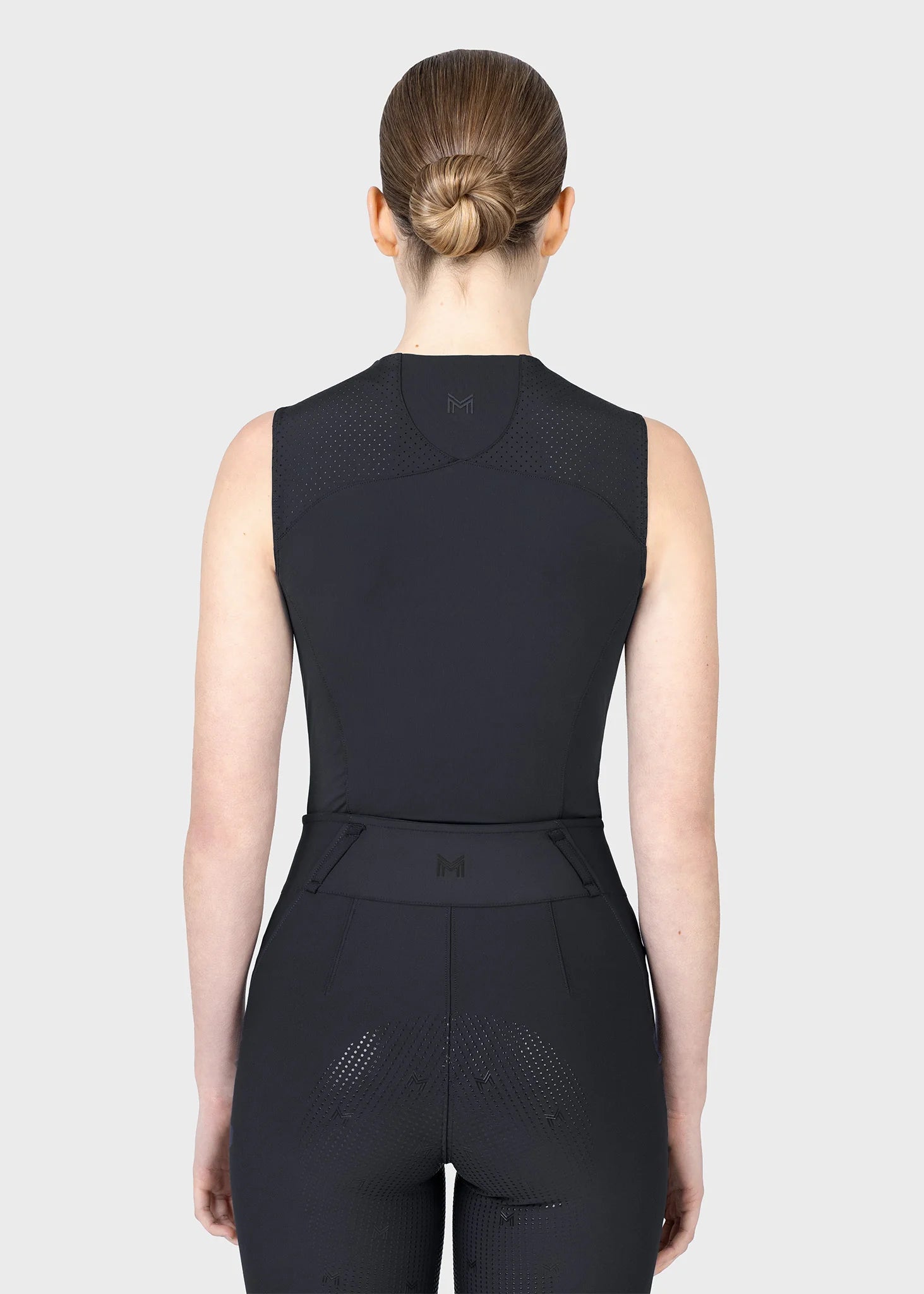 Maximilian Origin Sleeveless Base Layer (Zwart)
