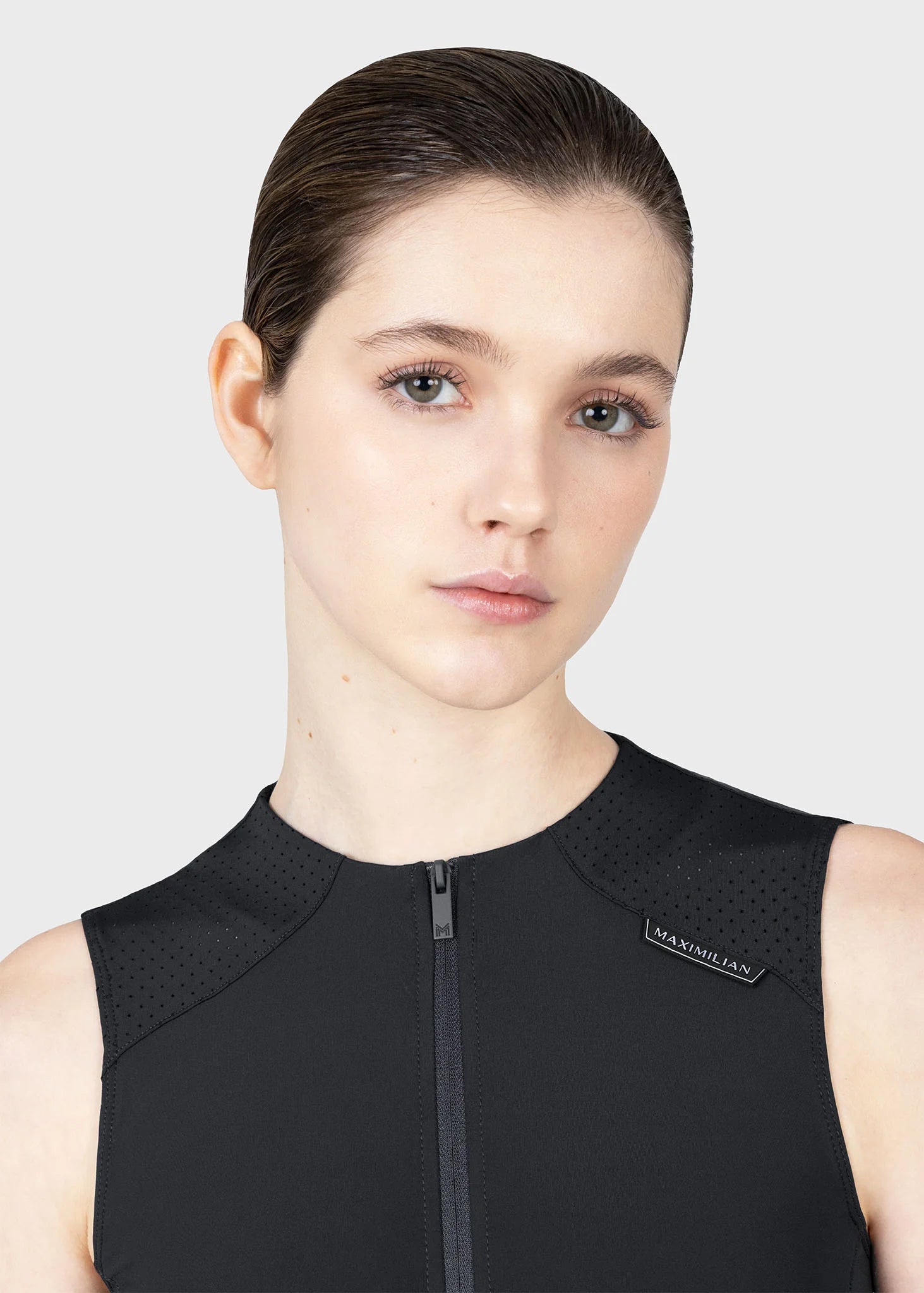 Maximilian Origin Sleeveless Base Layer (Zwart)