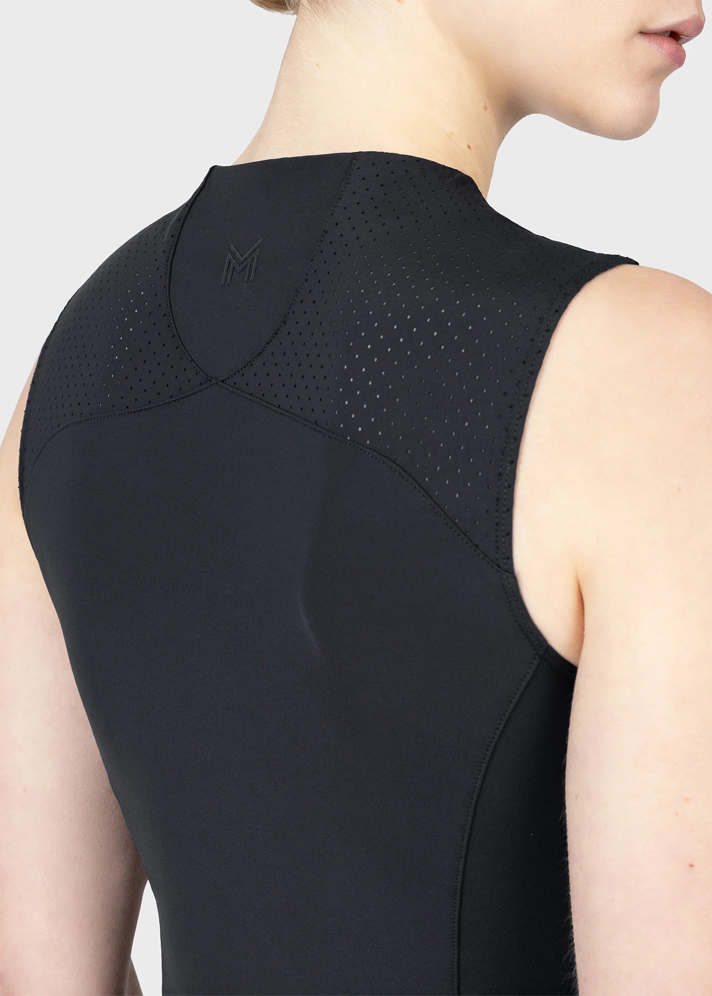 Maximilian Origin Sleeveless Base Layer (Zwart)