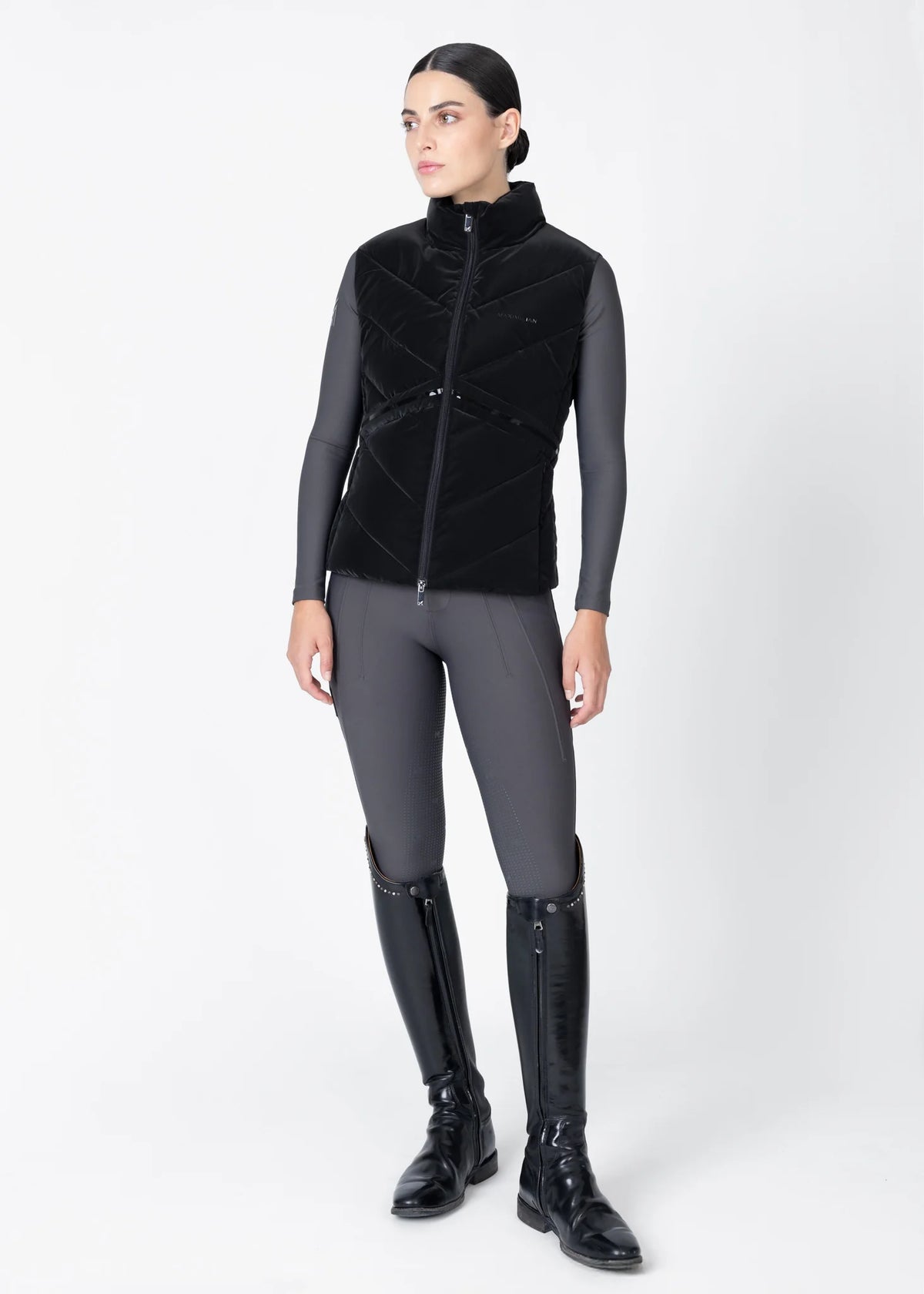 Maximilian Astro Puffer Vest (Zwart)