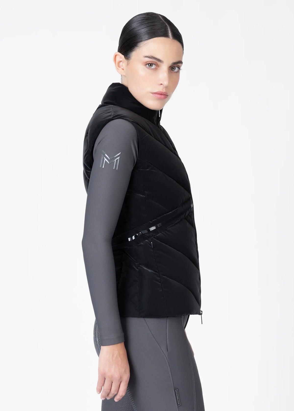 Maximilian Astro Puffer Vest (Zwart)