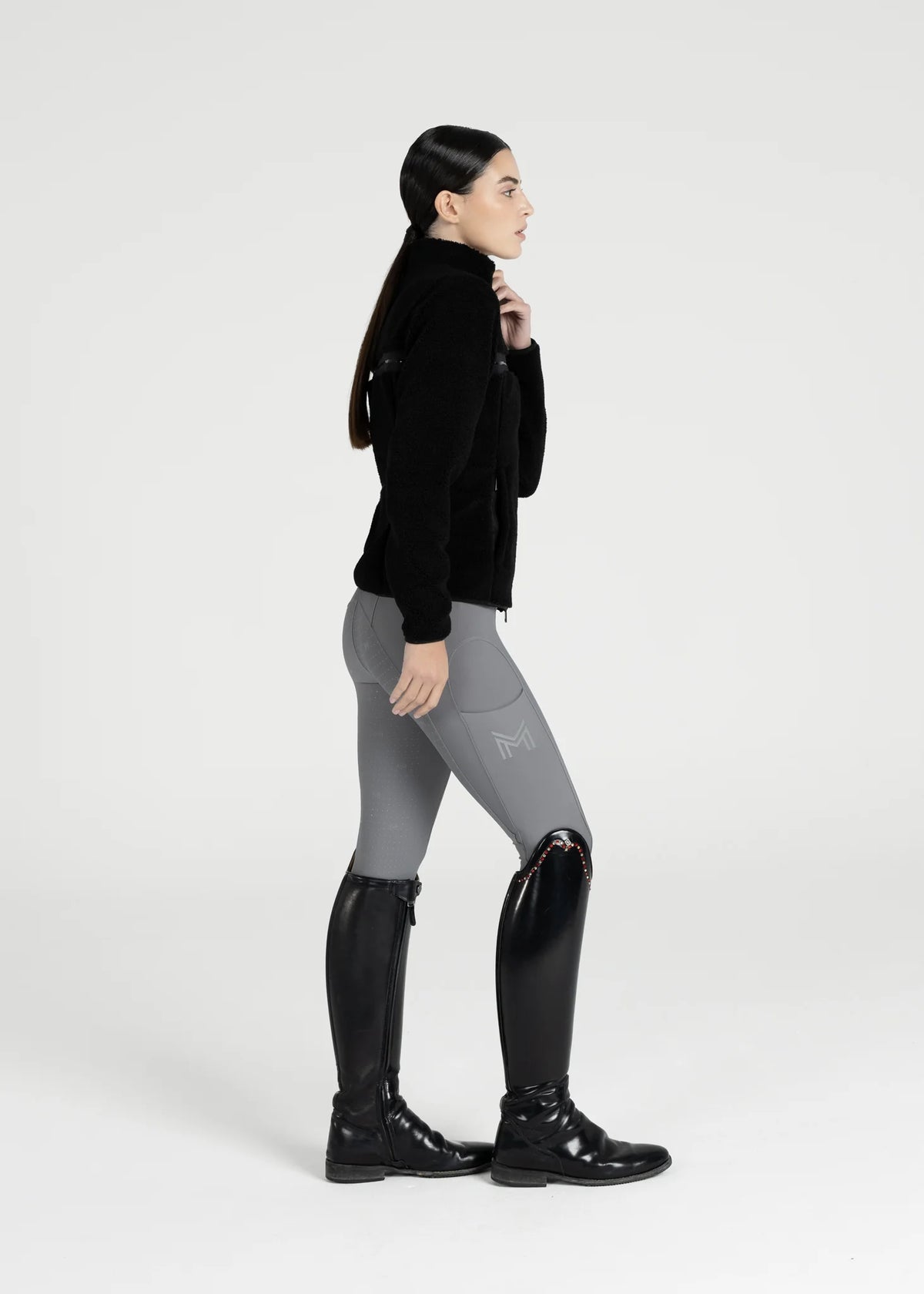 Maximilian Ciare Teddy Jacket (Zwart)