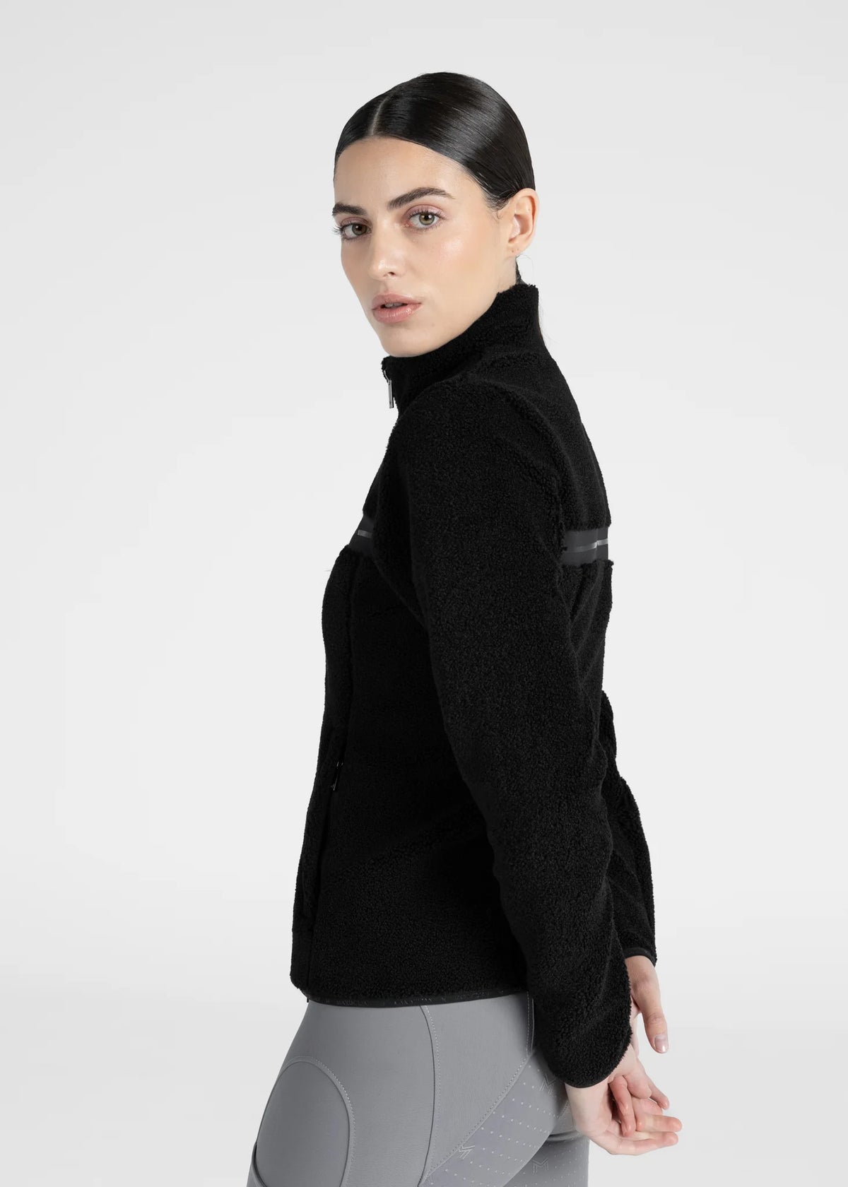 Maximilian Ciare Teddy Jacket (Zwart)