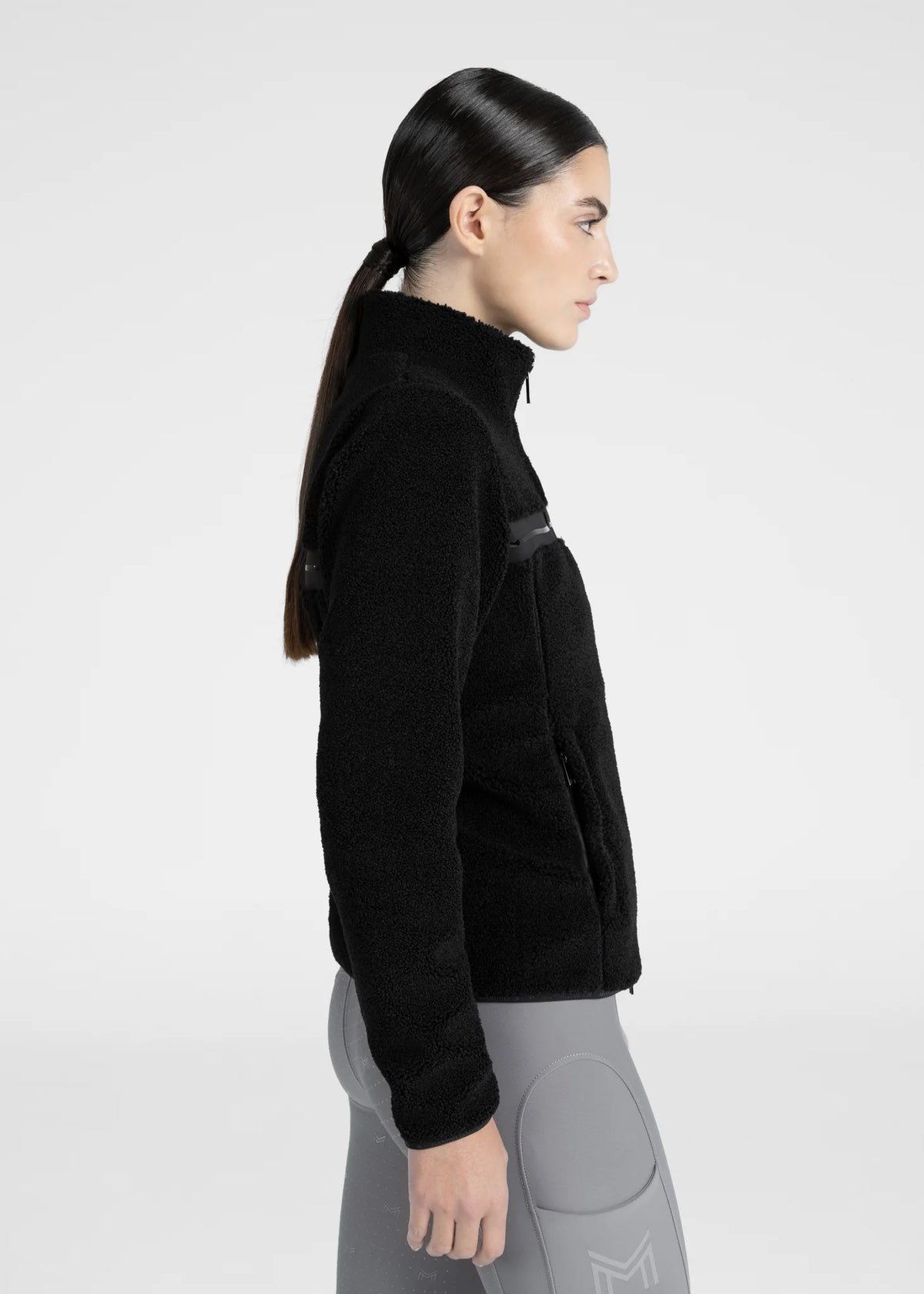 Maximilian Ciare Teddy Jacket (Zwart)