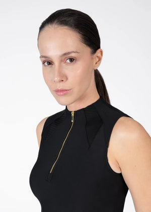 Maximilian Frame Sleeveless Base Layer (Zwart)
