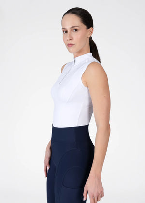 Maximilian Frame Sleeveless Base Layer (Wit)