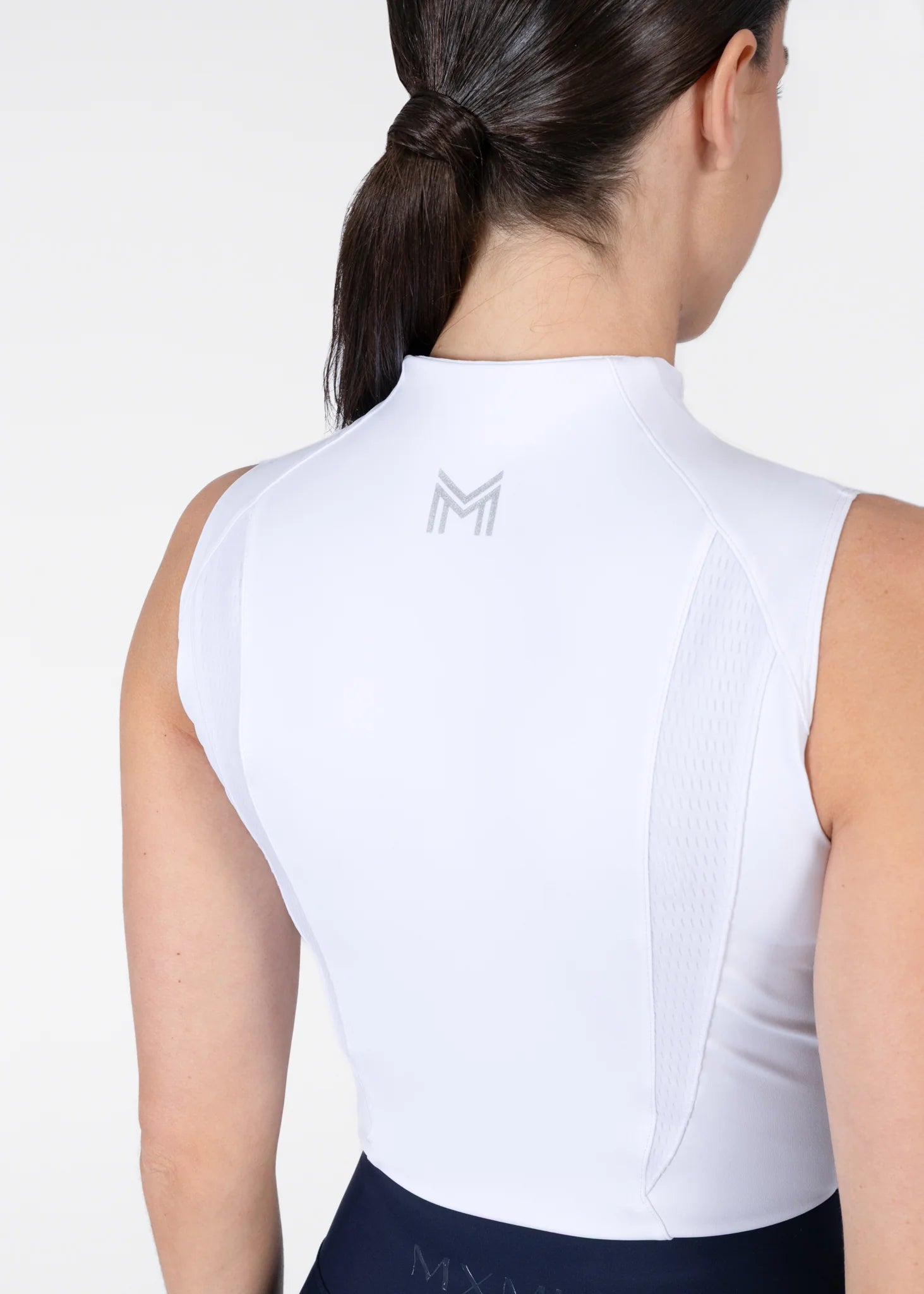 Maximilian Frame Sleeveless Base Layer (Wit)