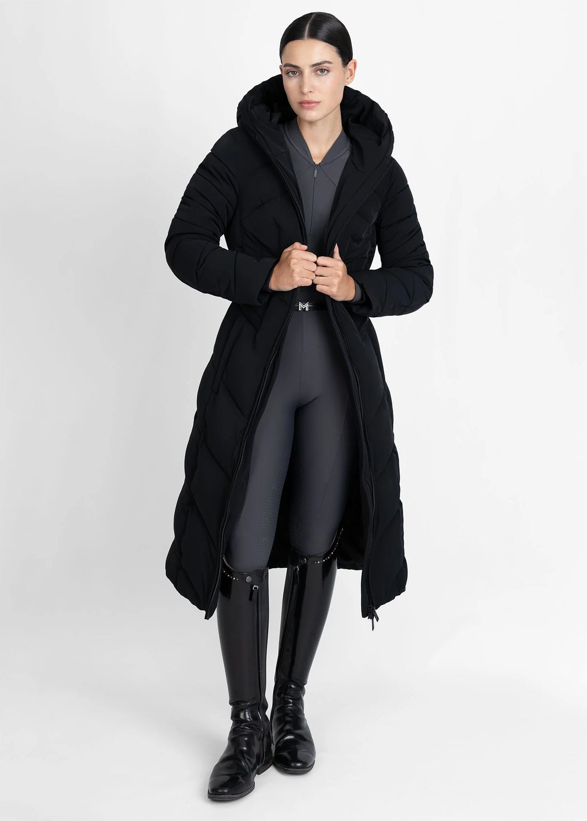 Maximilian Grand Puffer Jacket (Zwart)