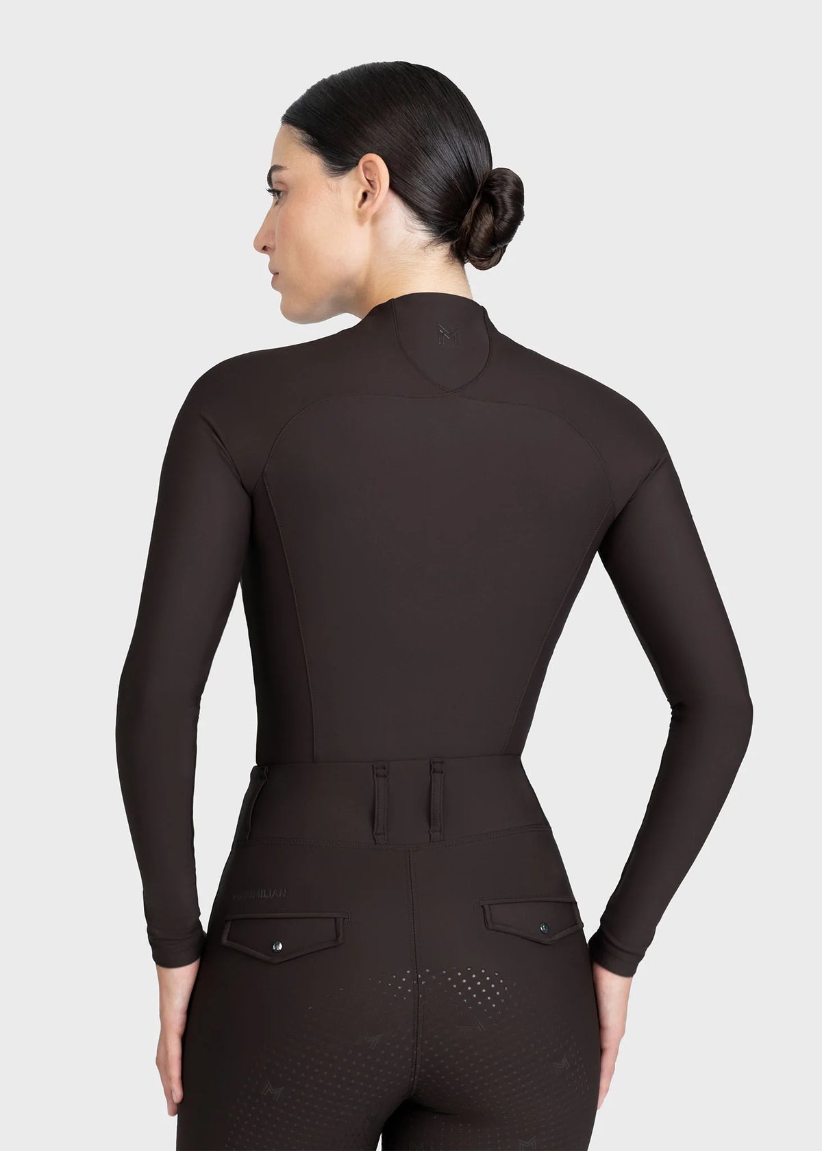 Maximilian Origin Long Sleeve Base Layer (Espresso)