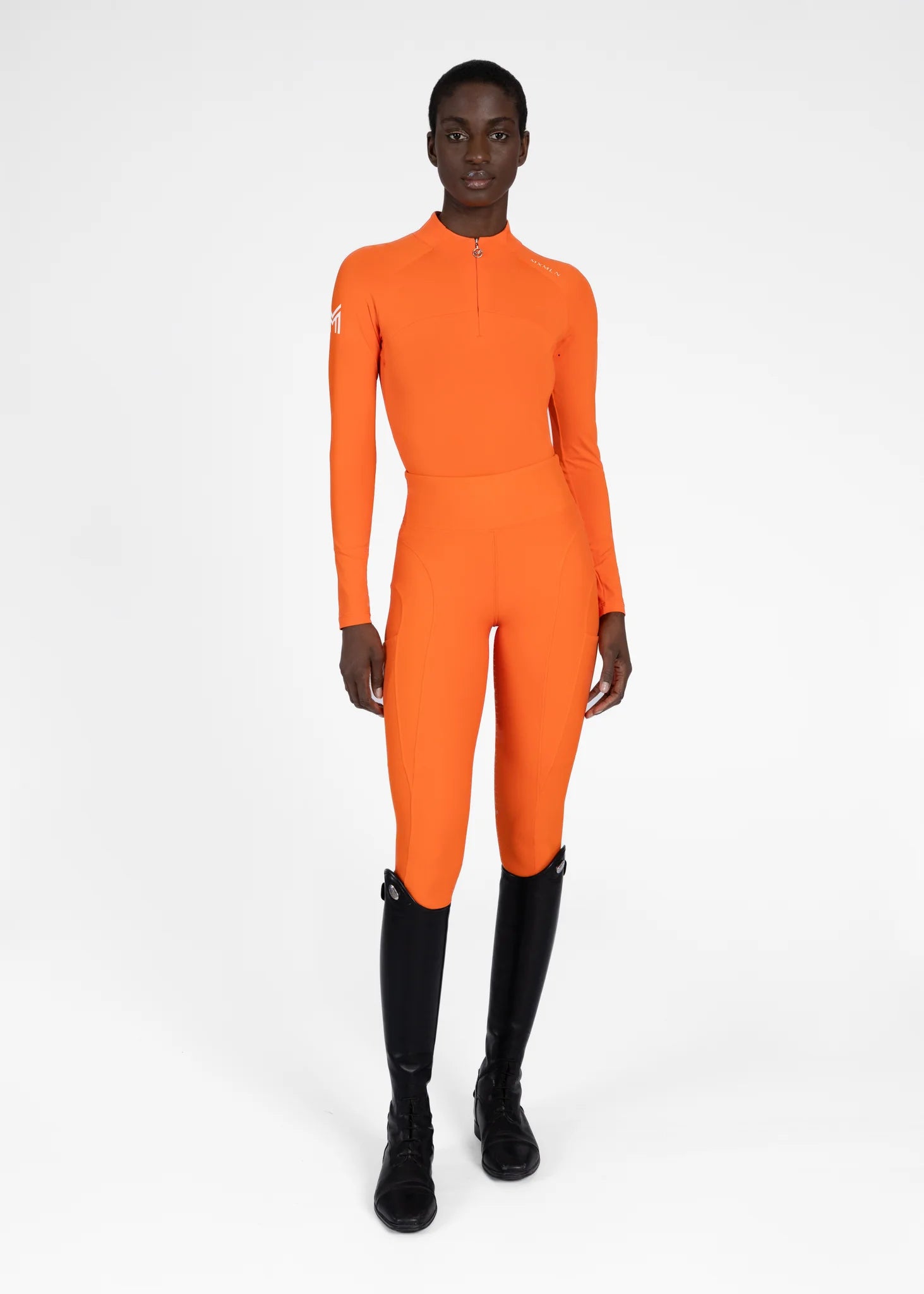 Maximilian Outline Rijleggings (Tangerine)