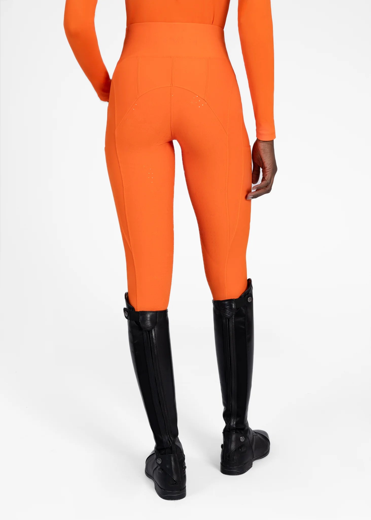 Maximilian Outline Rijleggings (Tangerine)