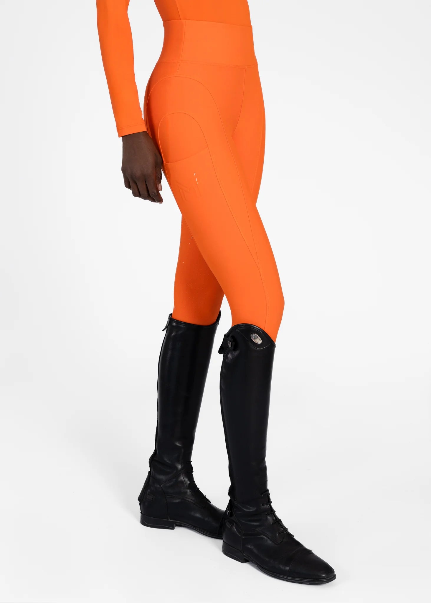 Maximilian Outline Rijleggings (Tangerine)