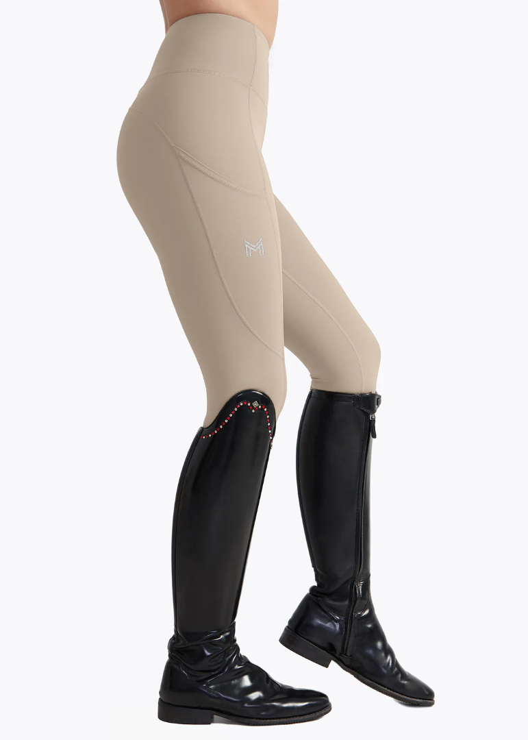 Maximilian Sculpt Riding Leggings - Beige - Horse Musthaves