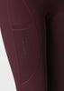 Maximilian Lift Riding Leggings - Wine - Horse Musthaves
