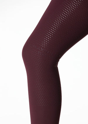 Maximilian Lift Riding Leggings - Wine - Horse Musthaves