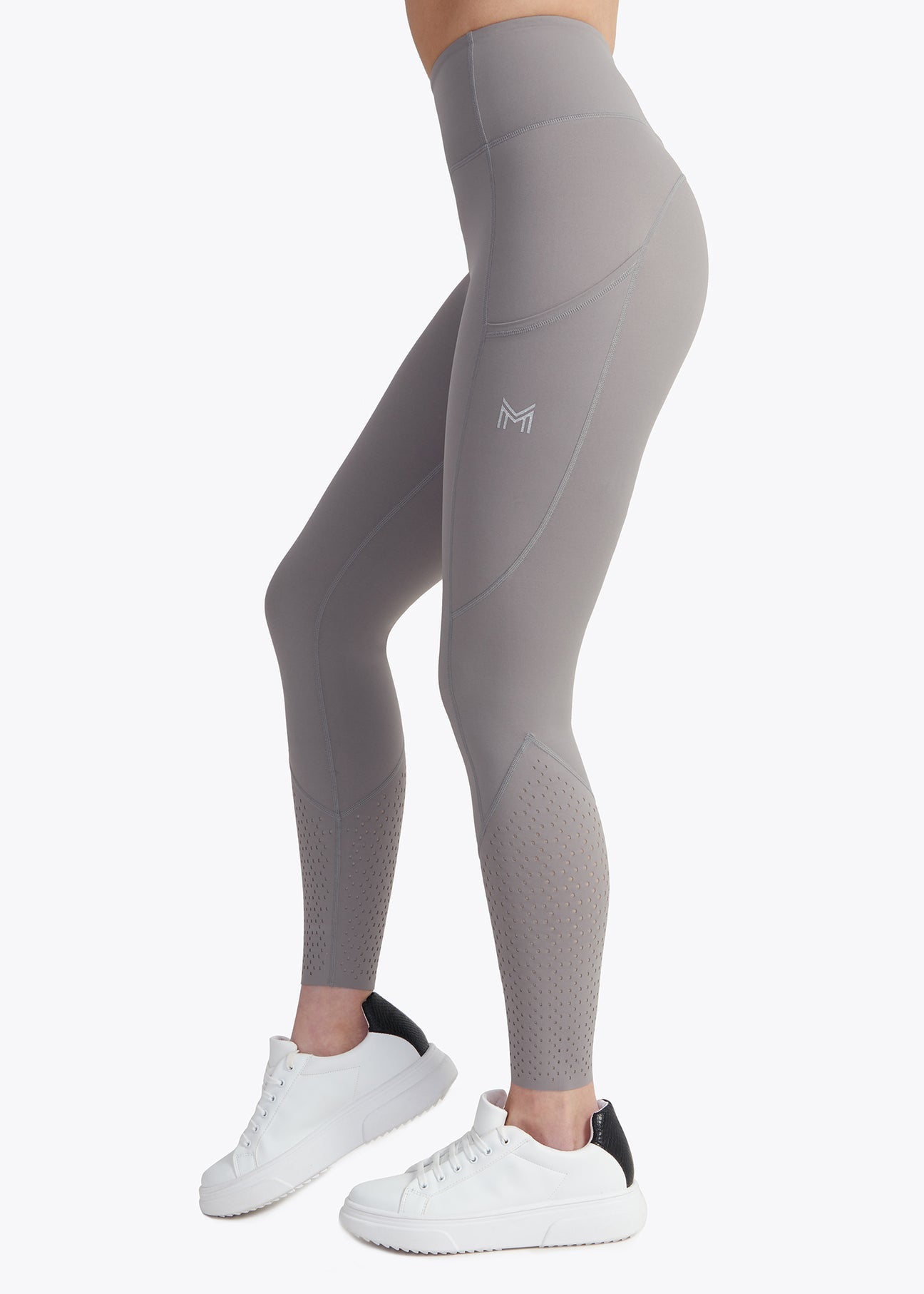 Maximilian Sculpt Riding Leggings - Grey - Horse Musthaves