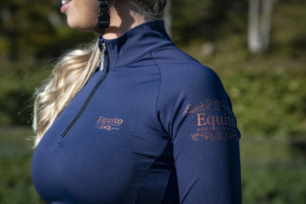 Equito Base Layer - Navy Rose Gold