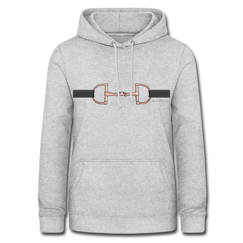 Hoodie Horse Bit - Grey - Horse Musthaves